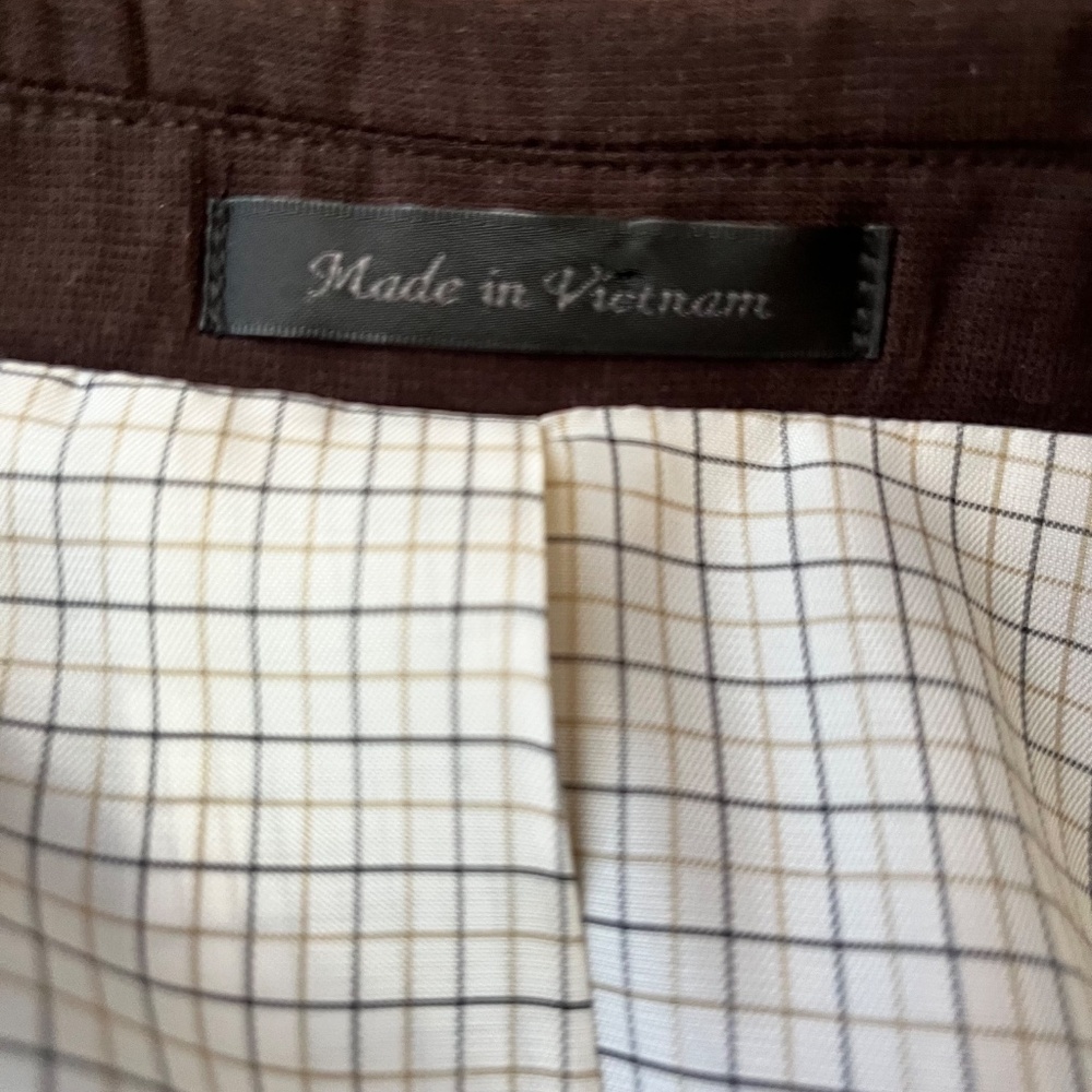 Lauren Ralph‎ Lauren Mens Sport Coat Blazer Chocolate Brown Classic Two Button - Picture 7 of 12